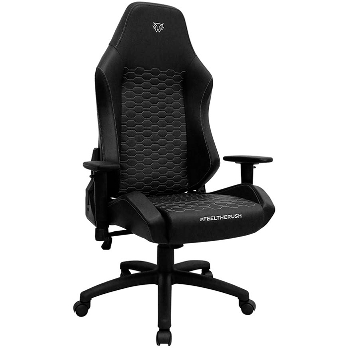 Silla Gamer BALAM RUSH THUNDER NEAT Ergonomica Ajustable 180 120kg 2D Negro BR-937856 
