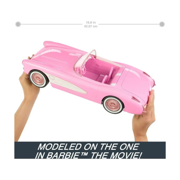 Hot Wheels Rc Barbie Corvette Control Remoto Barbie Movie
