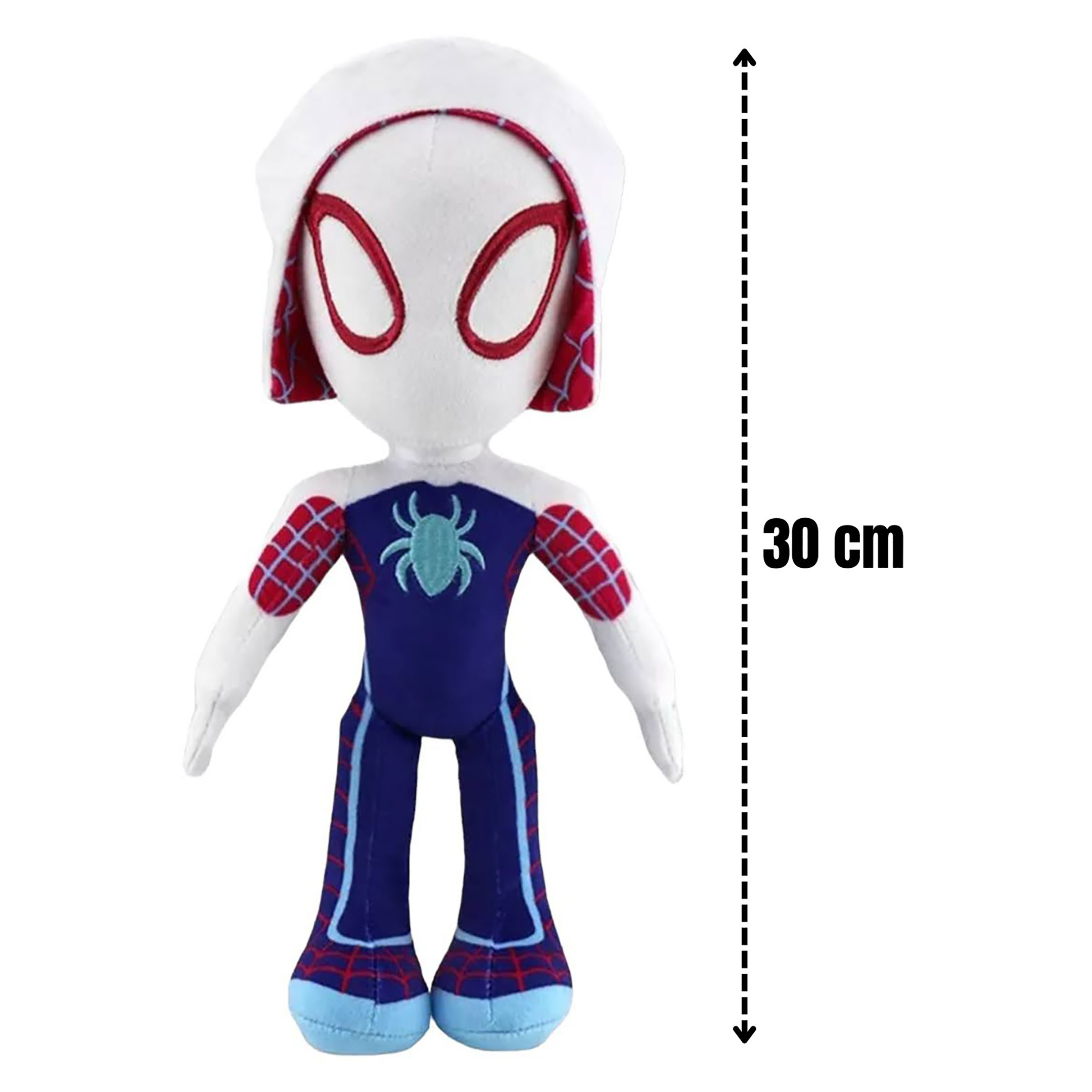 Peluche Spiderwoman Gwen Stacy Marvel Vengadores Disney 30cm