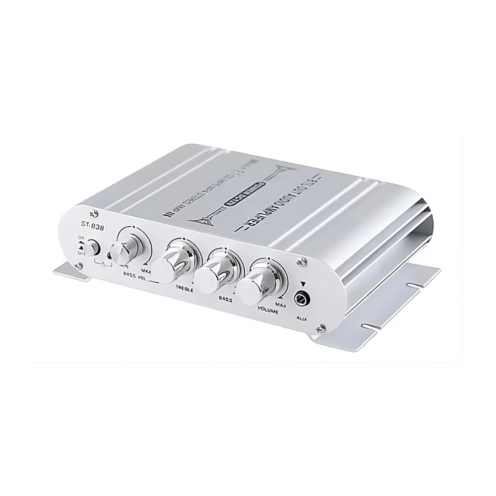 Amplificador De 800w Para Auto, Moto, Casa Rca V/colores