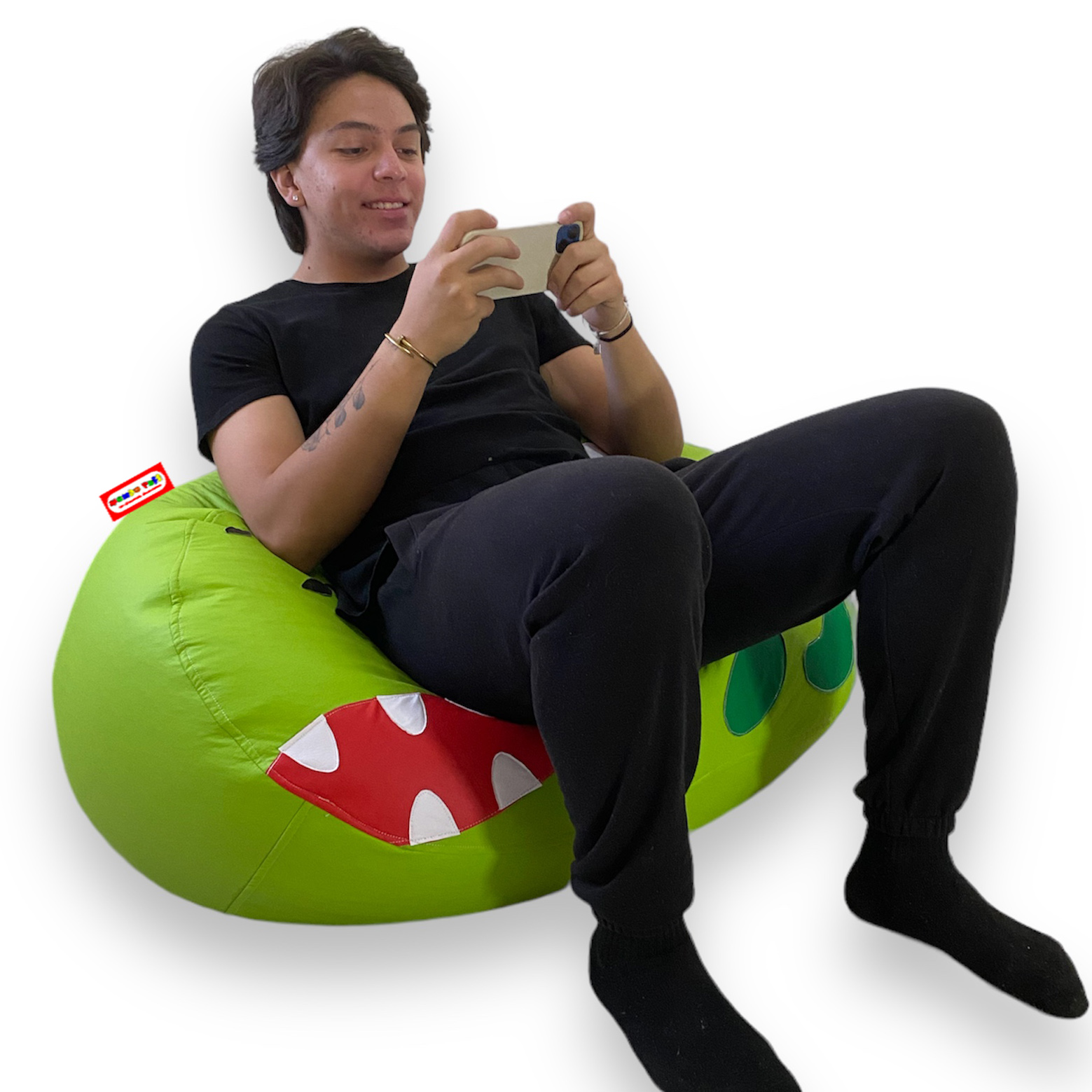 Sillón Puff Dinosaurio marca Mundo Puff.