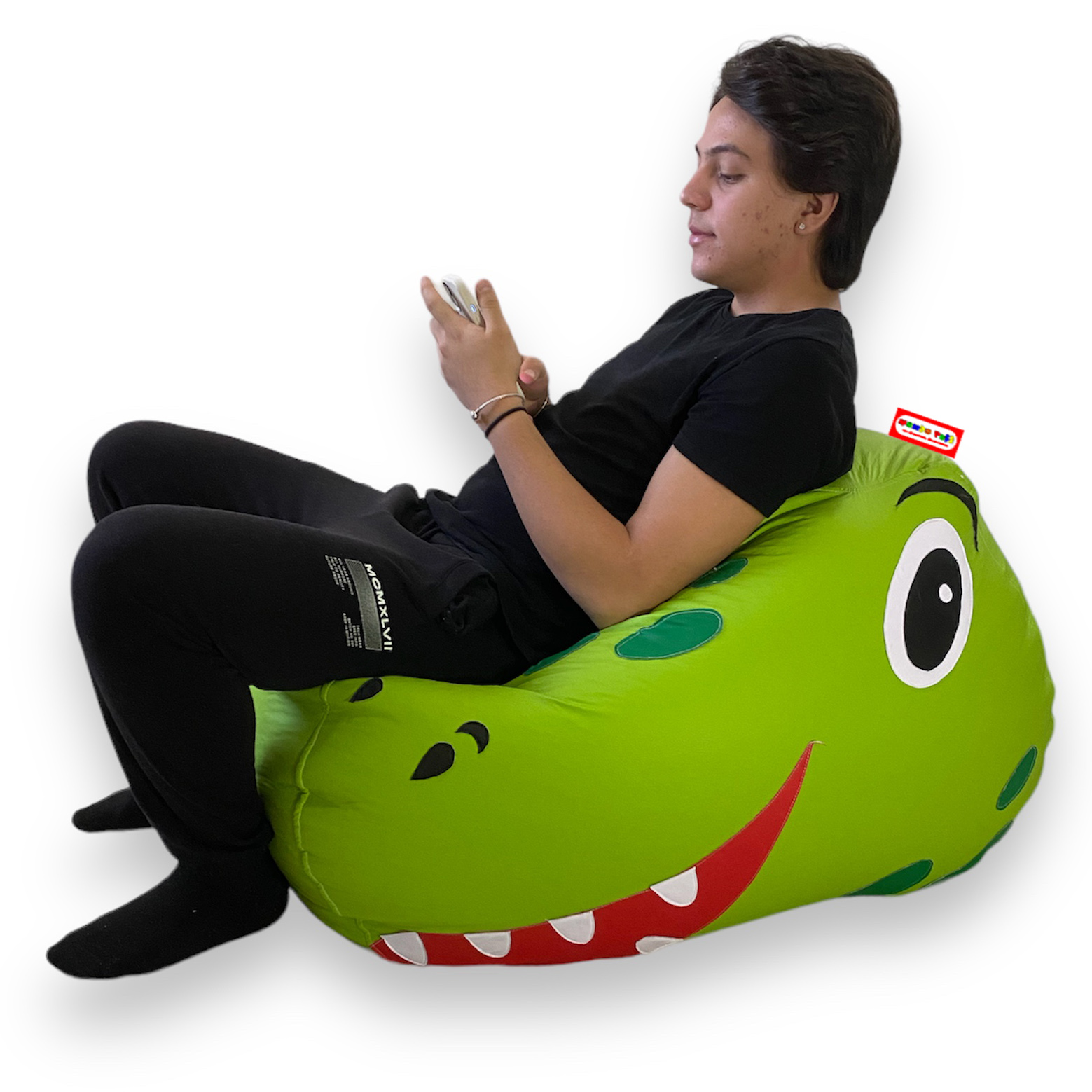 Sillón Puff Dinosaurio marca Mundo Puff.