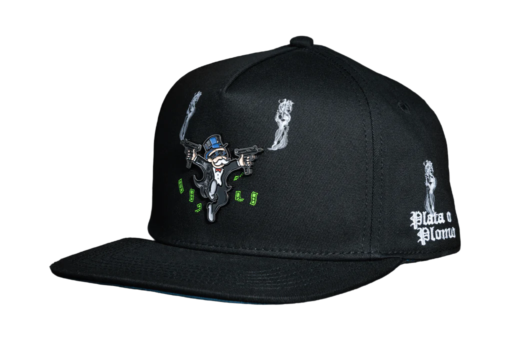 Gorra Cash Only Plata O Plomo Monopoly CONRP-001