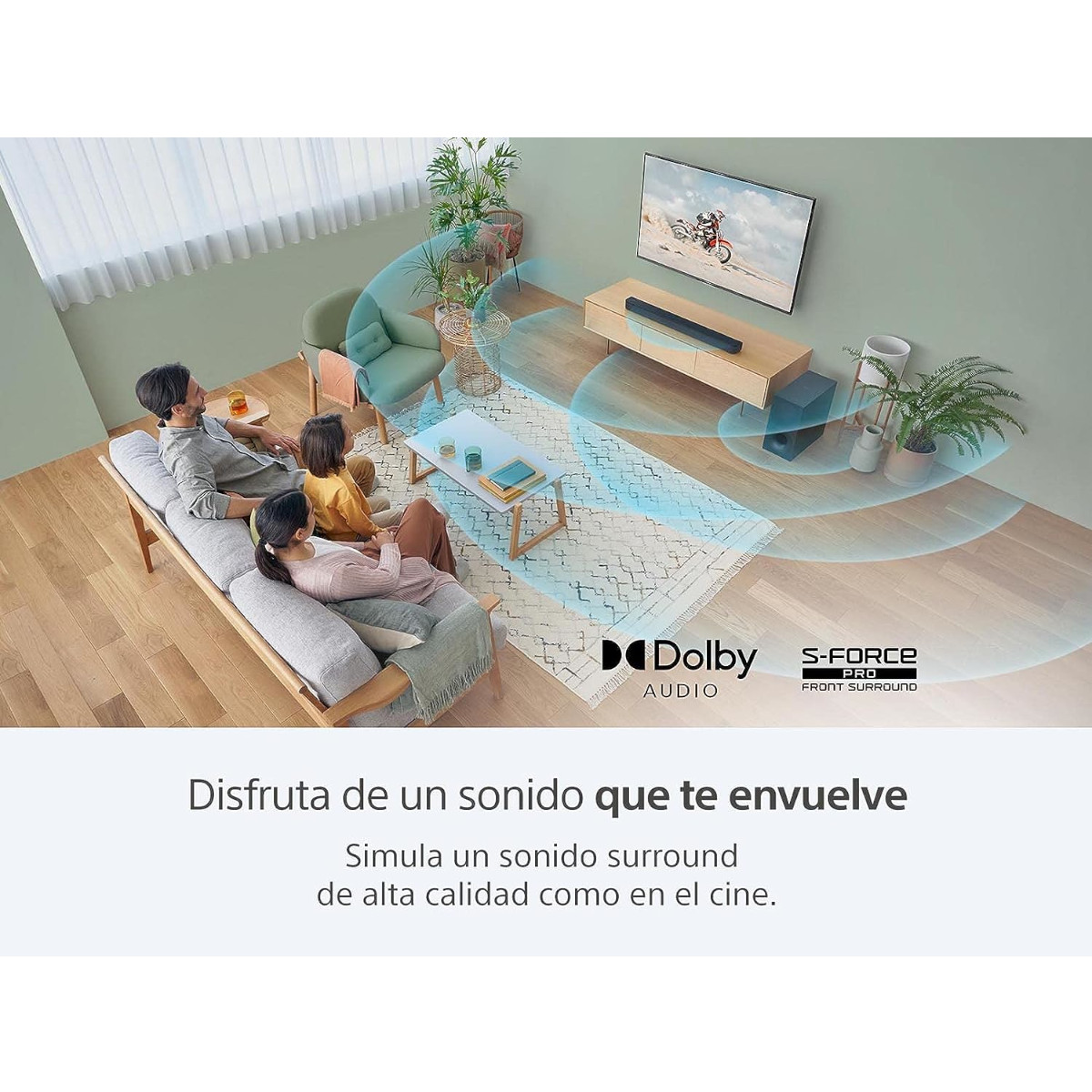 Barra de sonido Sony HT-S400 Subwoofer 2.1 canales inalámbrico