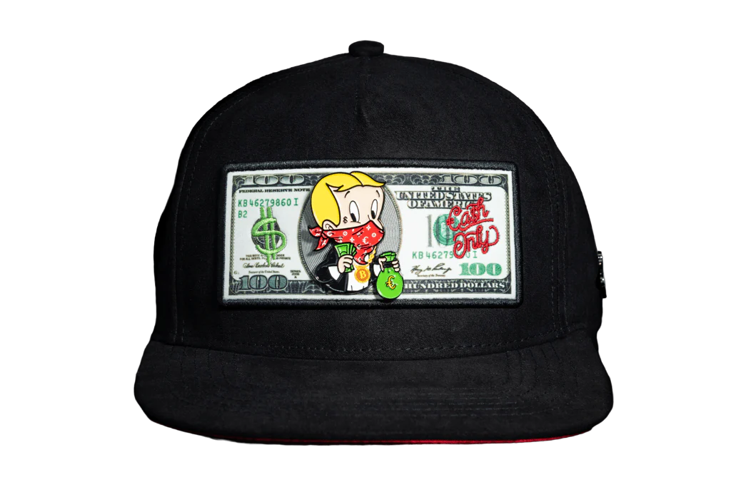 Gorra Cash Only Rich Dollar Black CONRD-001