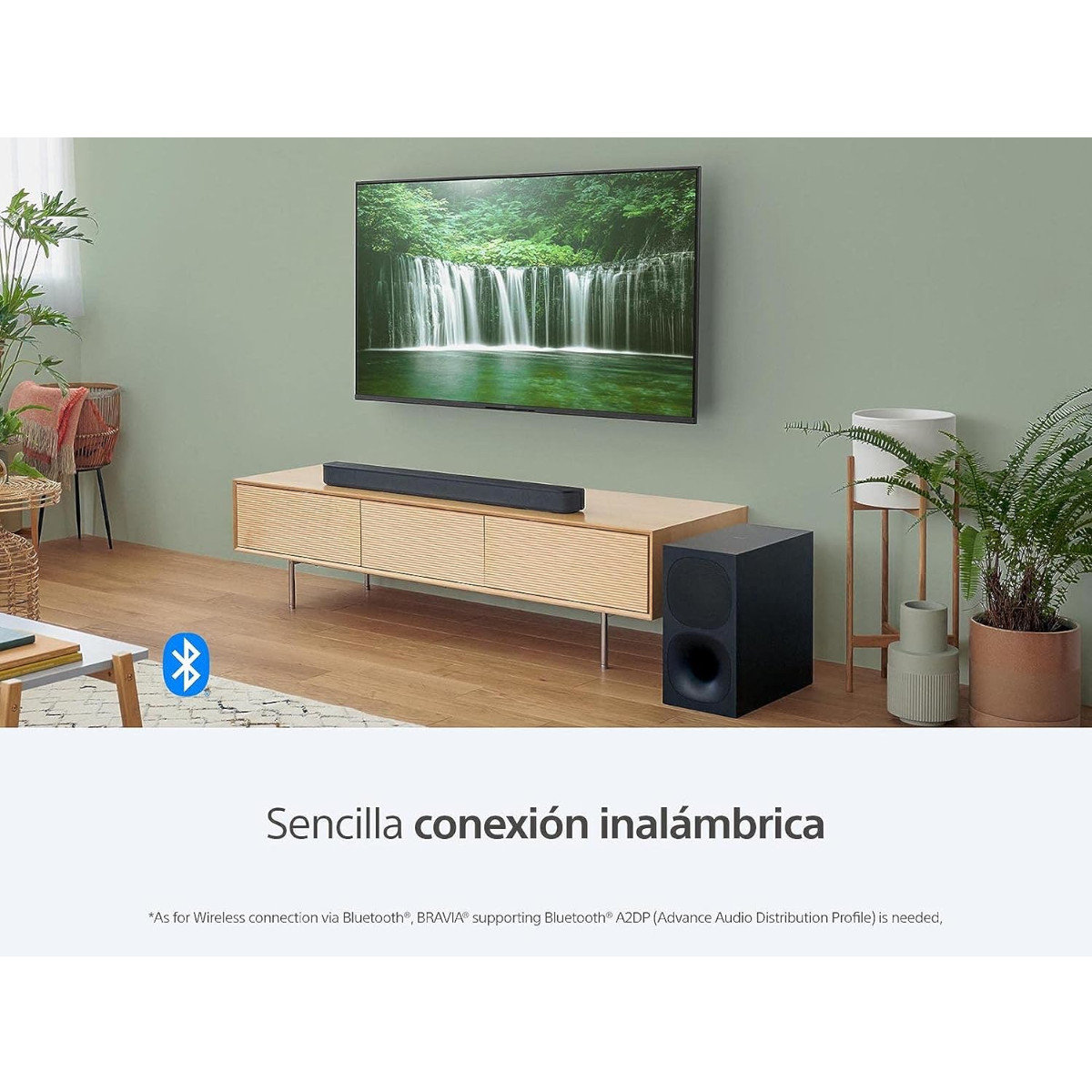 Barra de sonido Sony HT-S400 Subwoofer 2.1 canales inalámbrico