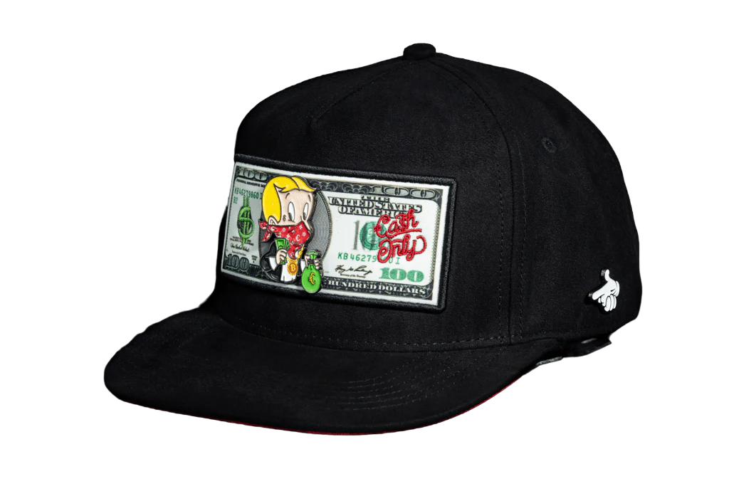 Gorra Cash Only Rich Dollar Black CONRD-001