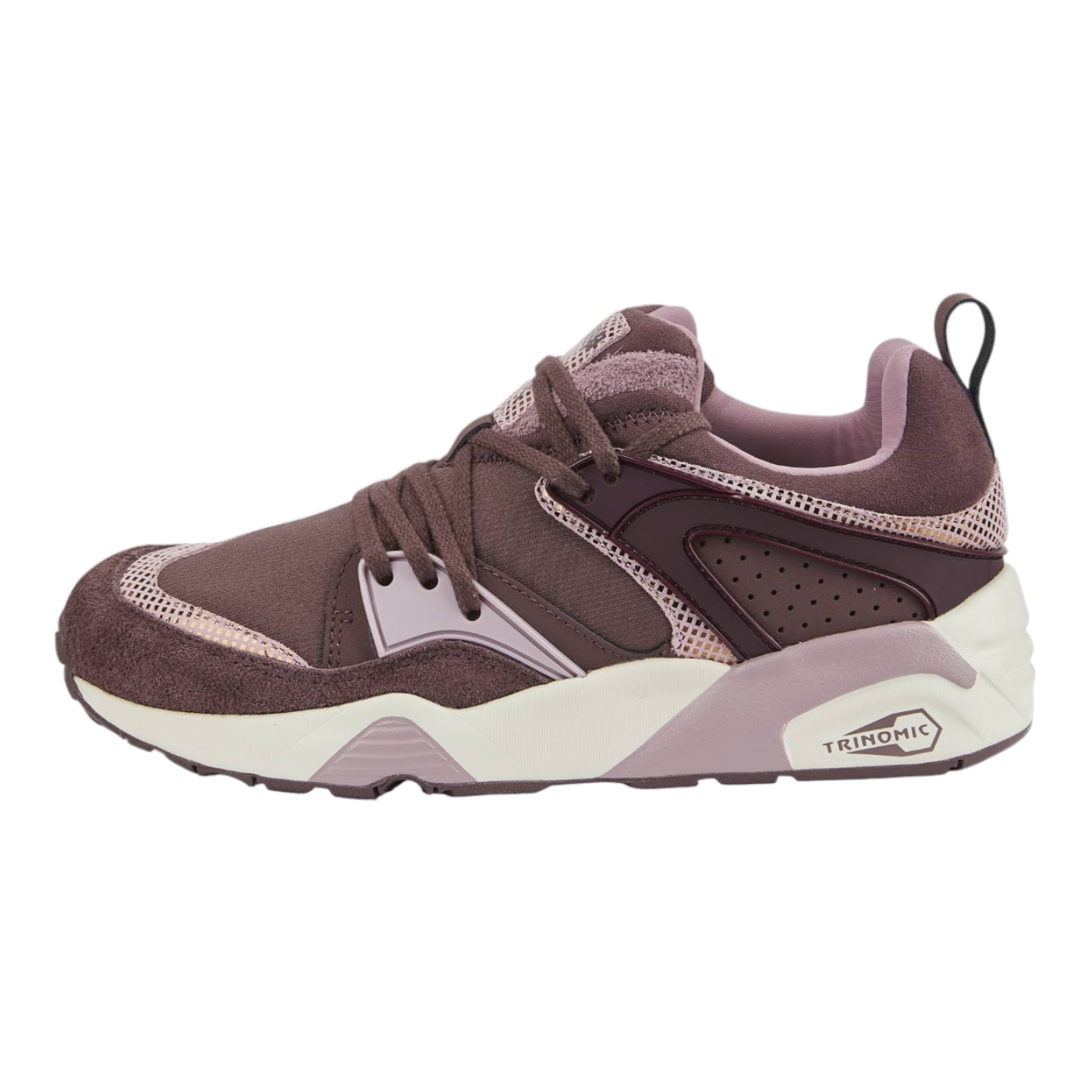TENIS PUMA MUJER MORADO PUMA BLAZE OF GLORY PLAID WNS 38657101.