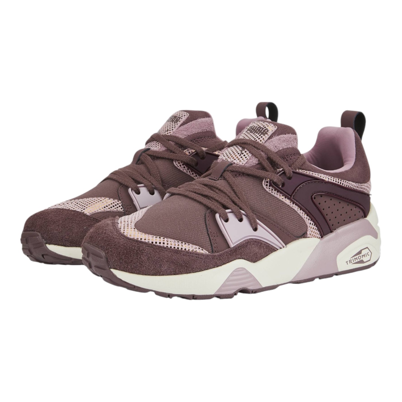 Puma trinomic cheap mujer plata