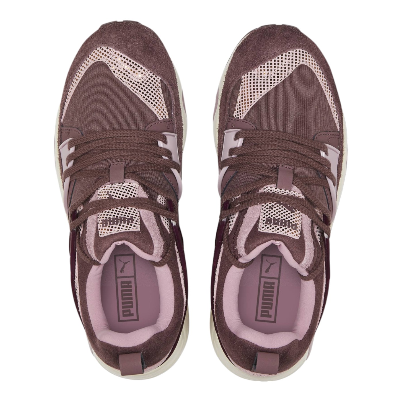 TENIS PUMA MUJER MORADO PUMA BLAZE OF GLORY PLAID WNS 38657101.