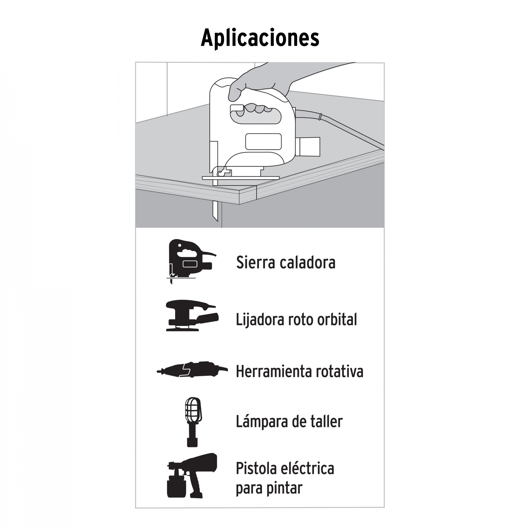 EXTENSIÓN ELÉCTRICA DE USO RUDO 8 M 2X16 AWG, VOLTECK 48045