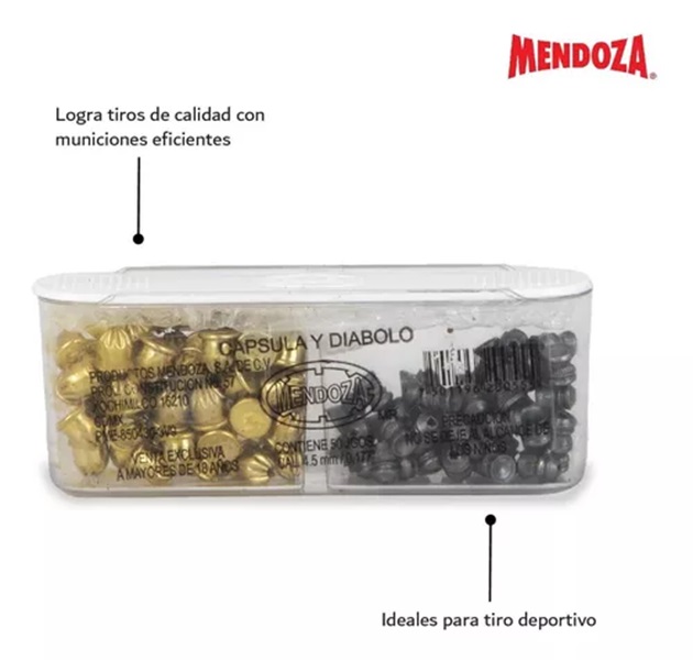 Salva Con Diabolo 2000 Express Calibre 4.5 50 Juegos Mendoza