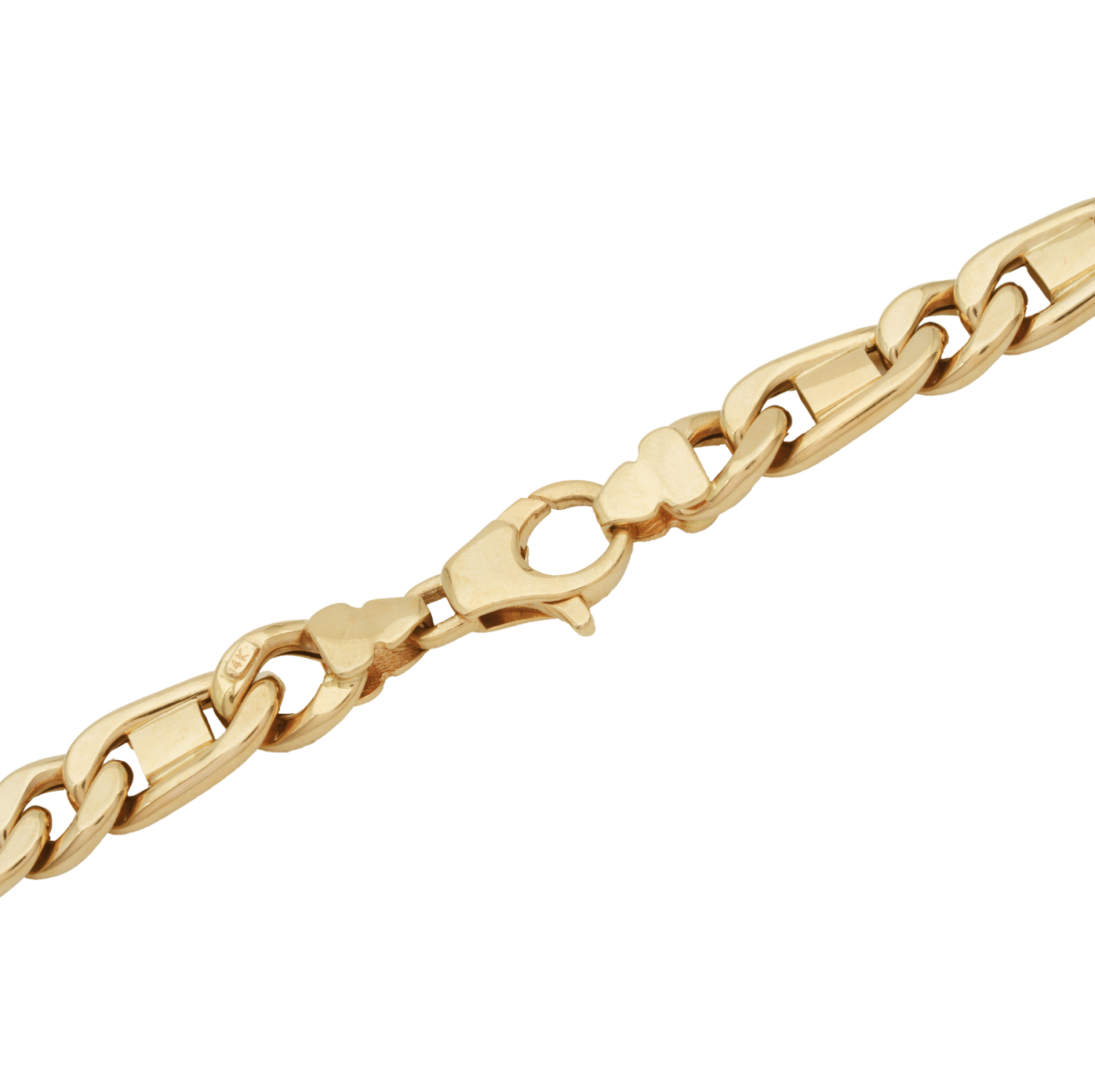 Cadena Egipcia Oro Italiano 14 Kilates.