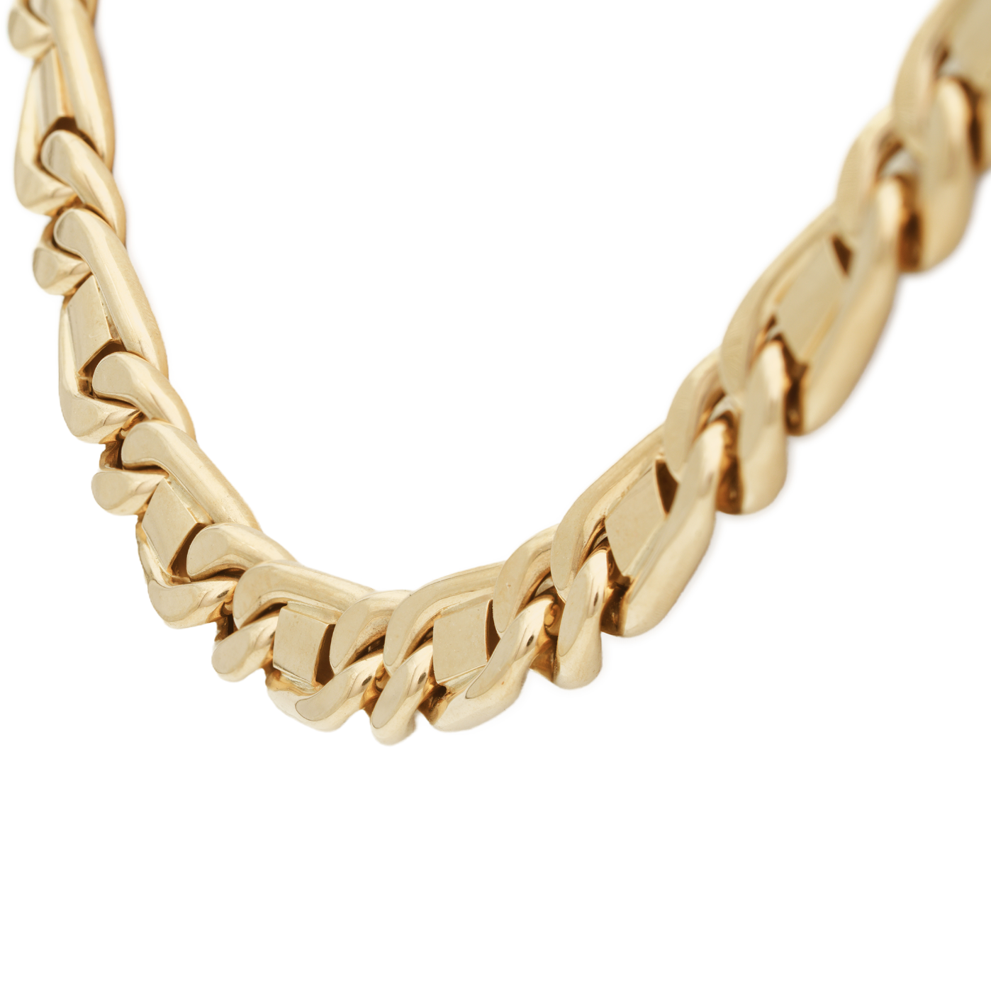 Cadena Egipcia Oro Italiano 14 Kilates.