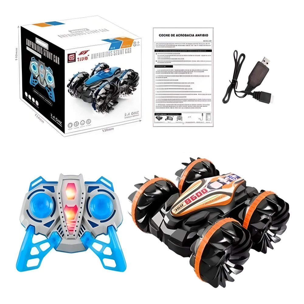 Carros Anfibio Con Conducción Doble Lado Y Rotación De 360