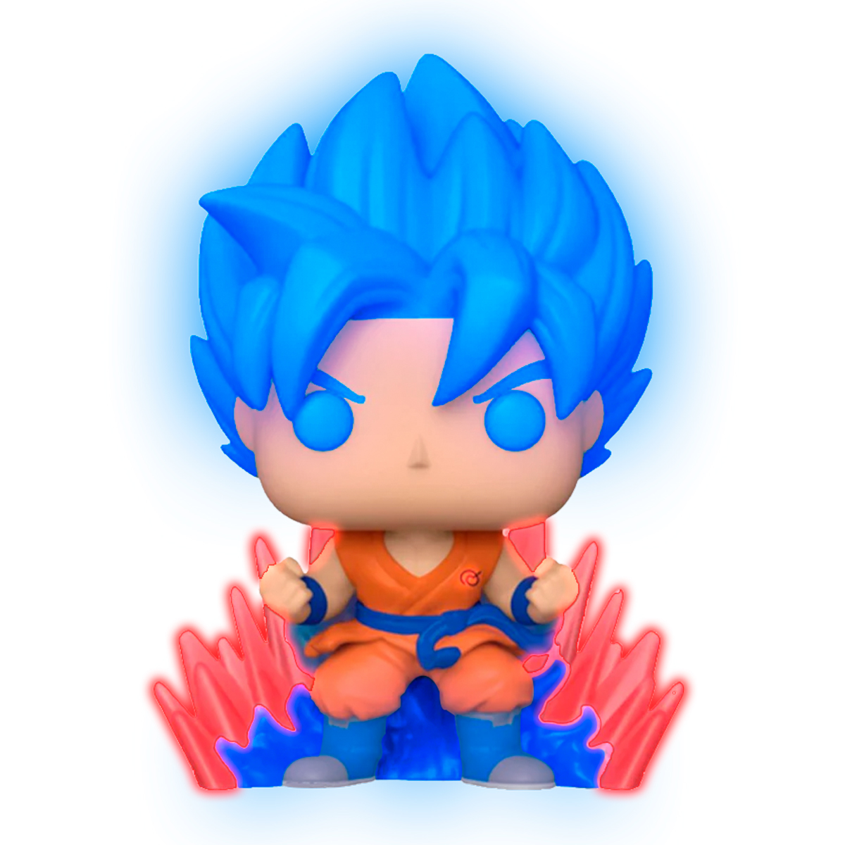 Funko Pop Goku Super Saiyajin Blue KaioKen #1256 Glow Dragon Ball Super Original