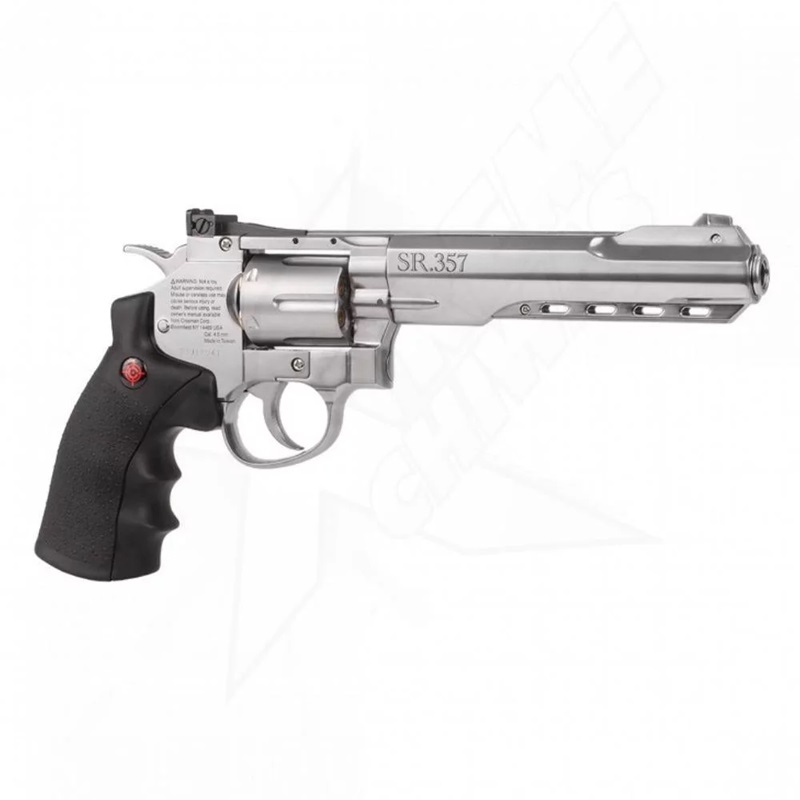 Pistola Co2 Airsoft Crosman Revolver Sr357 Bbs 177 