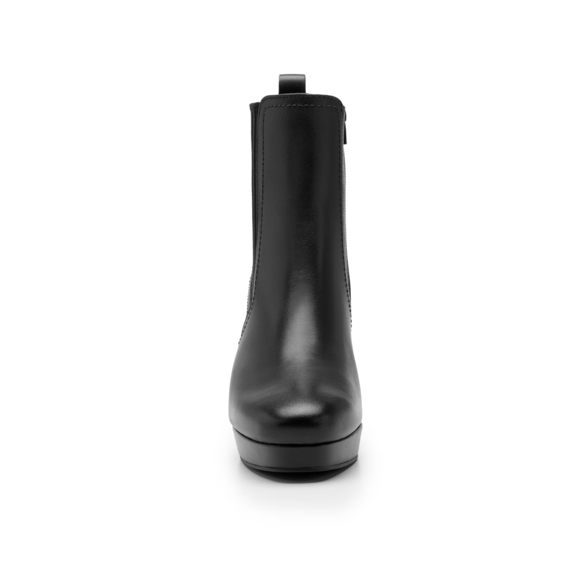 Botín De Tacón Flexi Para Mujer Con Cierre Interno Estilo 118909 Negro