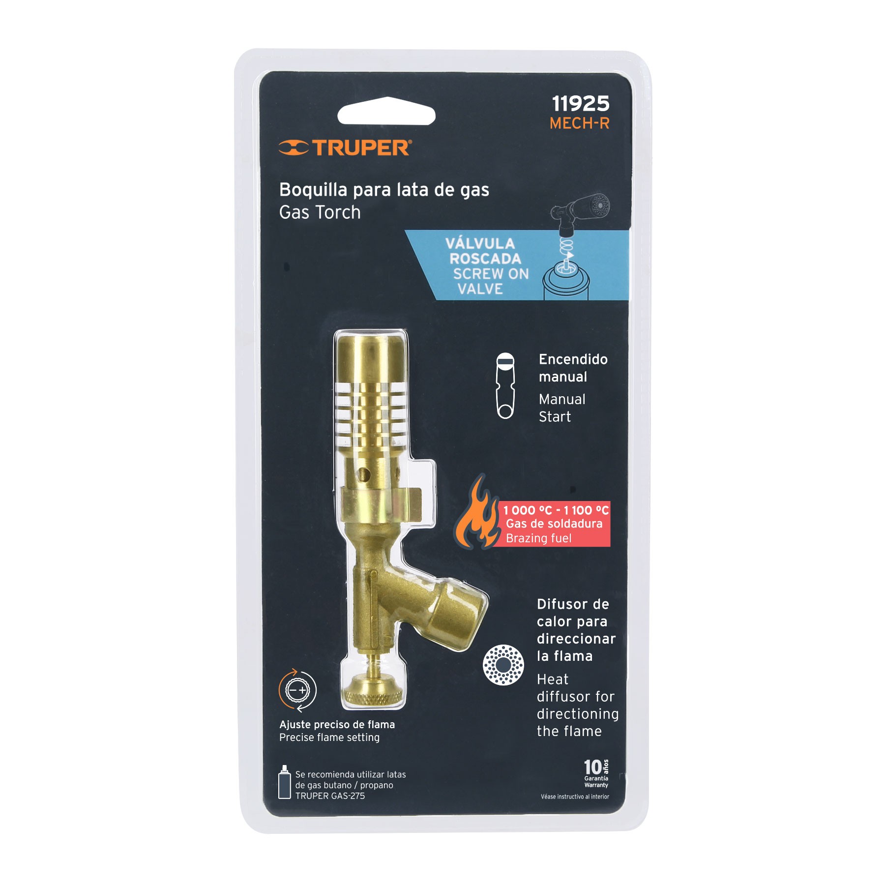 BOQUILLA PARA LATA ROSCADA, TRUPER 11925