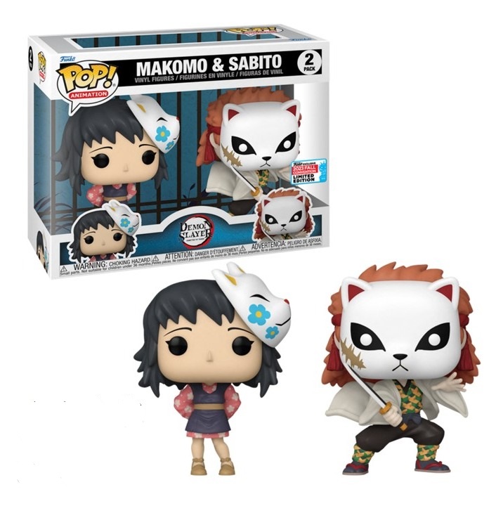 Funko Pop! Makomo & Sabito 2-pack Demon Slayer
