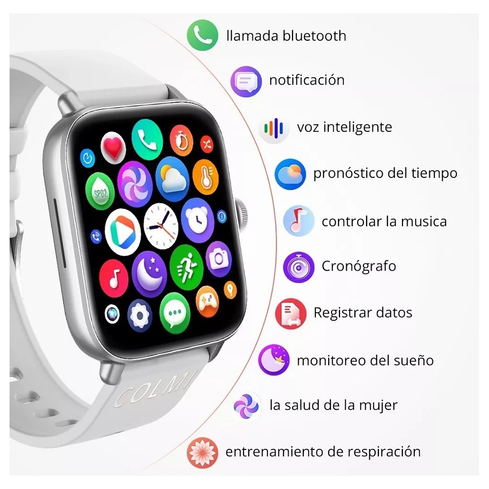 Reloj Inteligente Mujer Smartwatch Realiza y Hace Llamadas Colmi I31