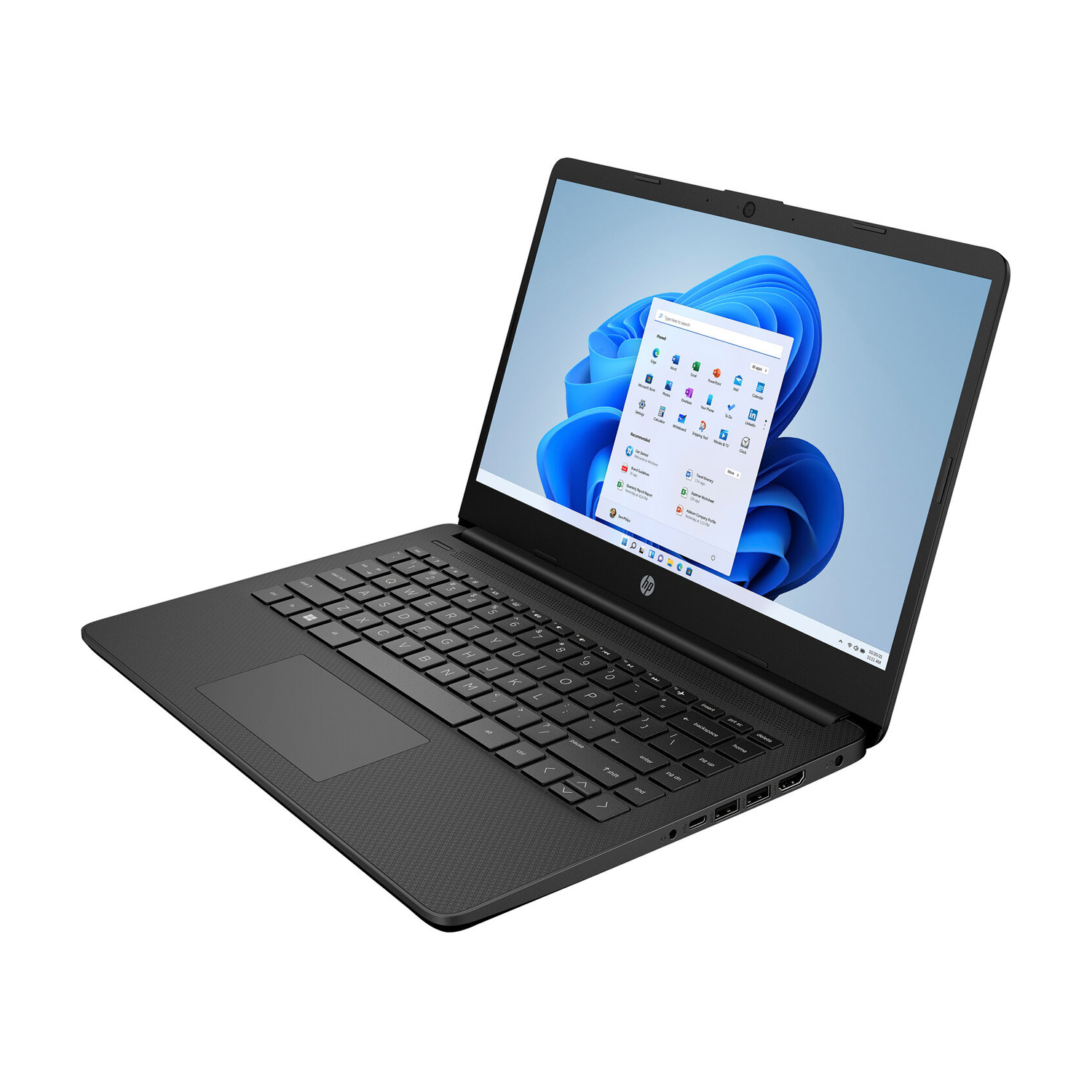 HP (14-FQ1003CL) 14" TOUCH AMD RYZEN 3 8GB 256GB SSD W11 NEGRO