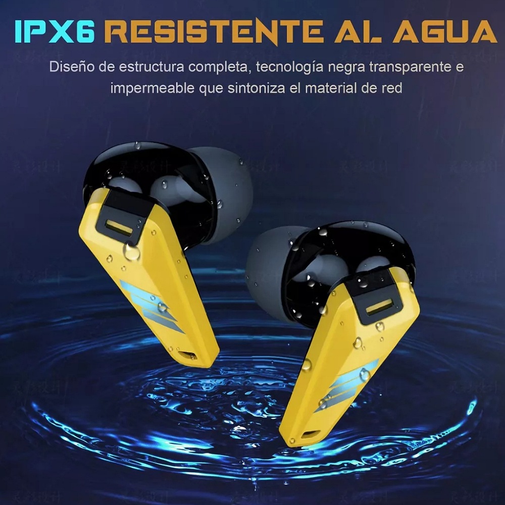 LarmTek YX07 Auricular Bluetooth inalámbrico es compatible con iPhone y Android