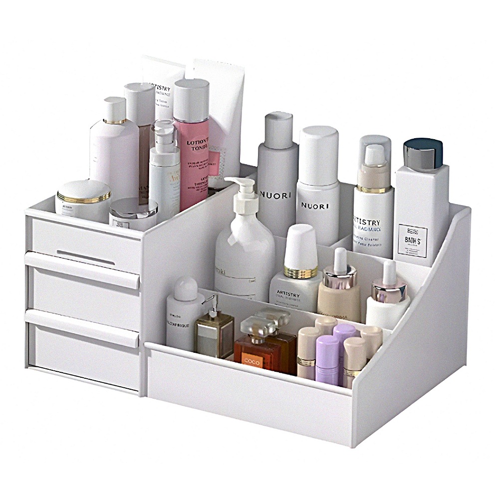 Caja De Almacenamiento De Cosméticos Multifuncional Portátil