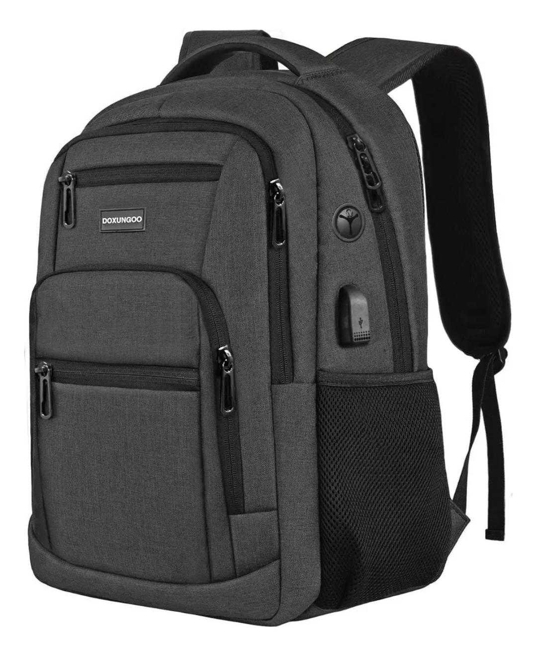Mochila De Viaje De Negocios Antirrobo Para Portátil Con Puerto De Carga Usb, Resistente Al Agua Para Portátil De 15.6 Pulgadas Y Portátil