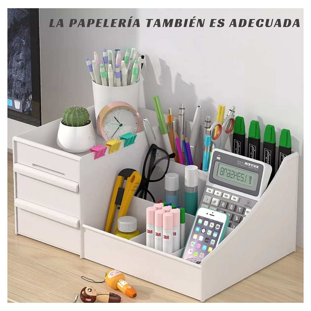 Caja De Almacenamiento De Cosméticos Multifuncional Portátil