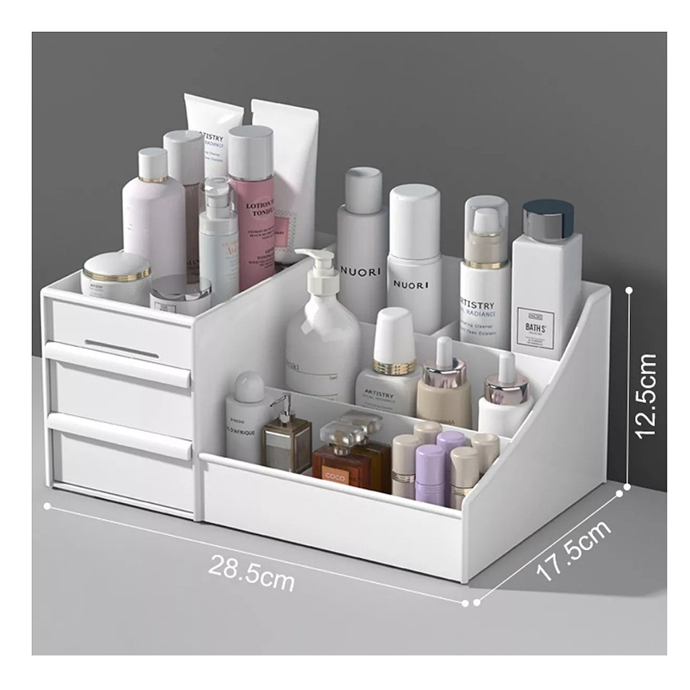 Caja De Almacenamiento De Cosméticos Multifuncional Portátil