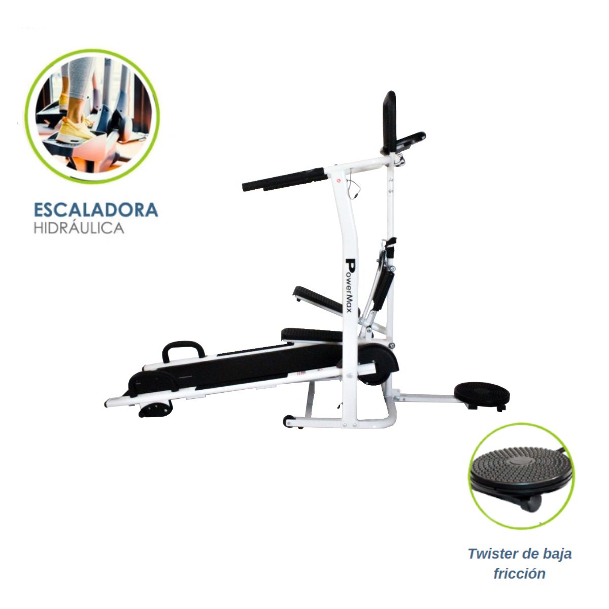 Caminadora Manual Multifuncional 4 En 1