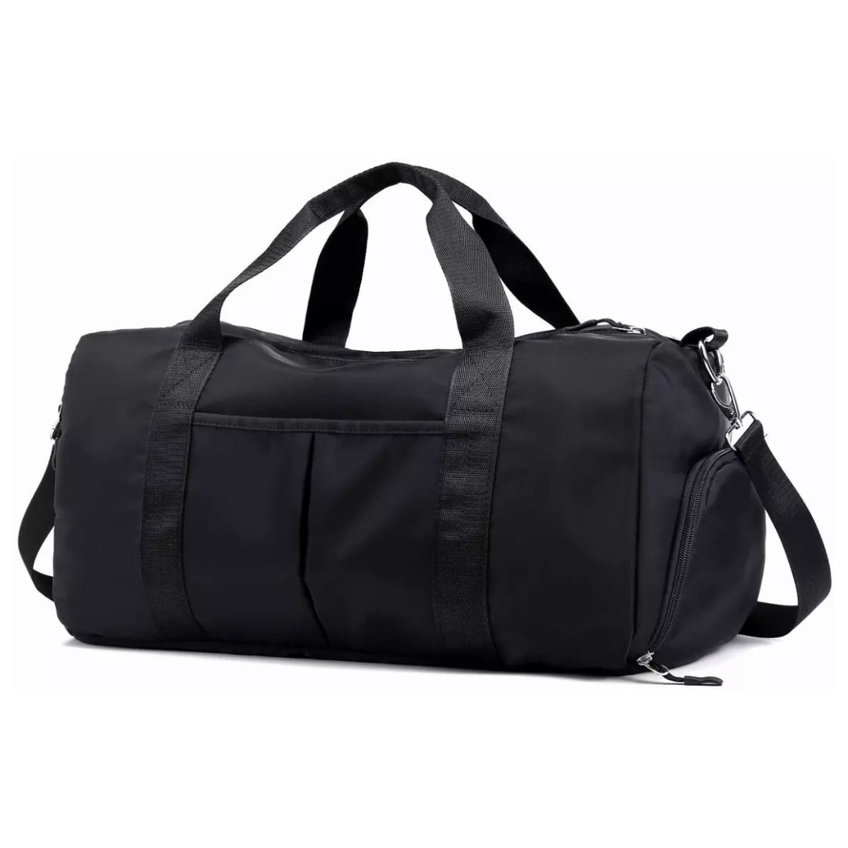 Maleta Deportiva Bolsa Gym Viaje Mochila Fitness Bag, Color Negro