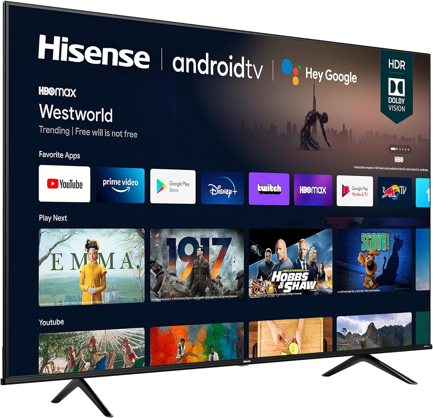 Pantalla 75" Led Roku TV 4K Ultra HD Hisense 75a6gr