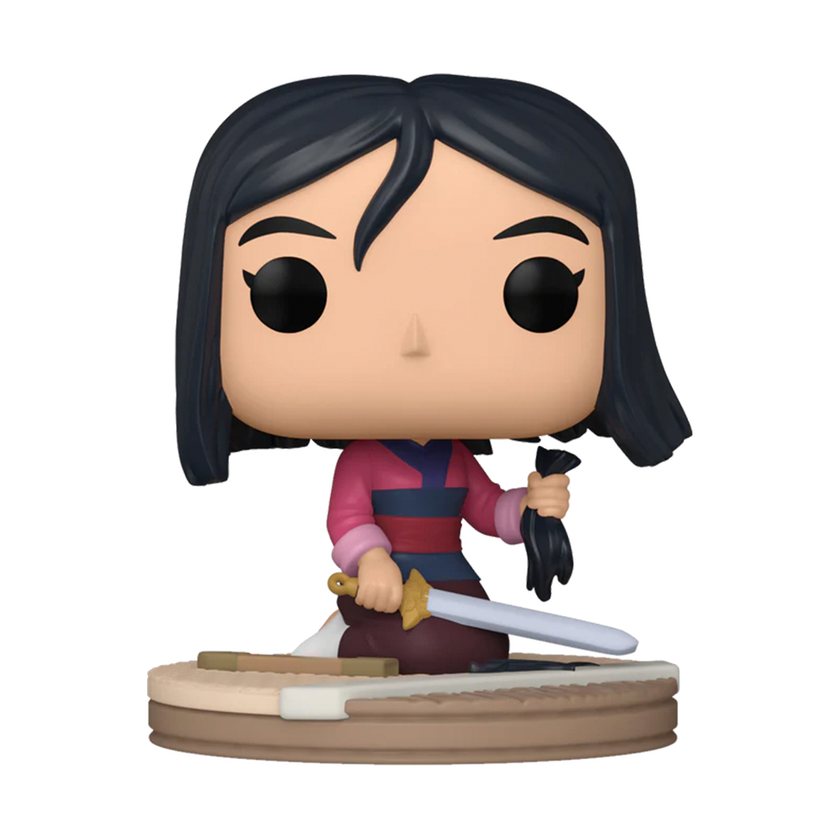 Funko Pop Mulan Con Espada #1020 Ultimate Disney Princesas Figura Original