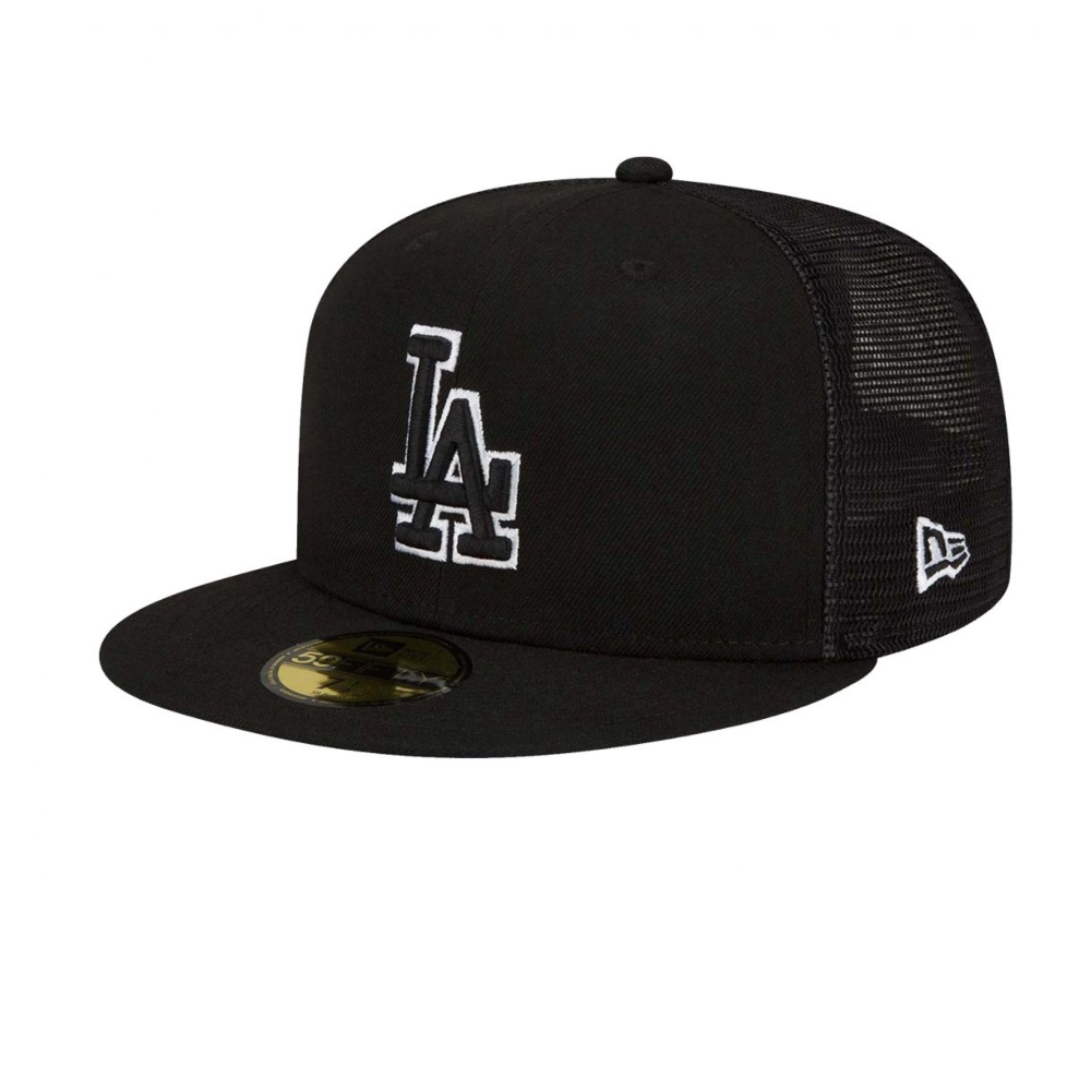Gorra New Era Los Angeles Dodgers Negra De Malla 60227498 Hombre
