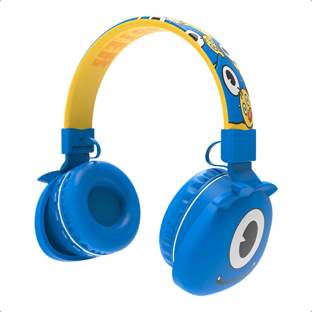 Audífonos Estéreo Bluetooth Infantil Fashion&amp;Cute Color Azul