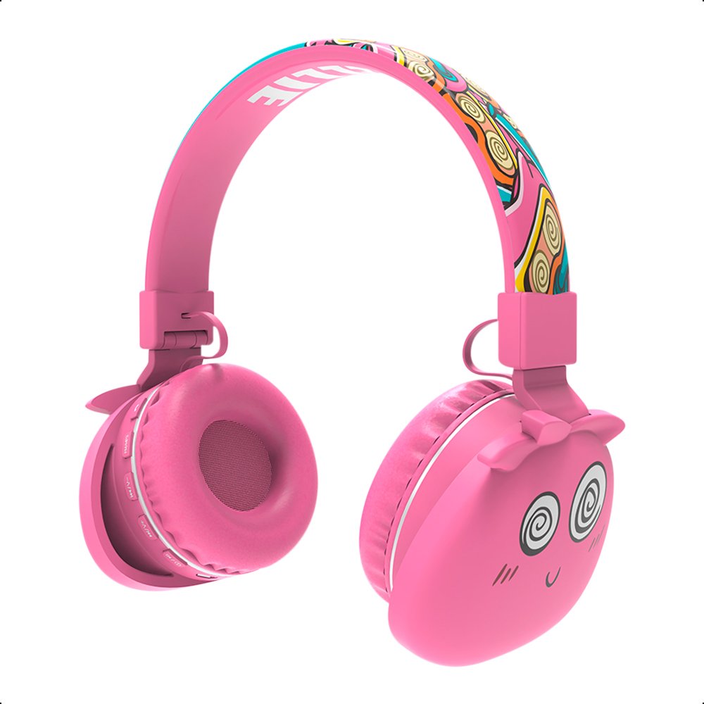 Audífonos Estéreo Bluetooth Infantil Fashion&amp;Cute Color Rosa
