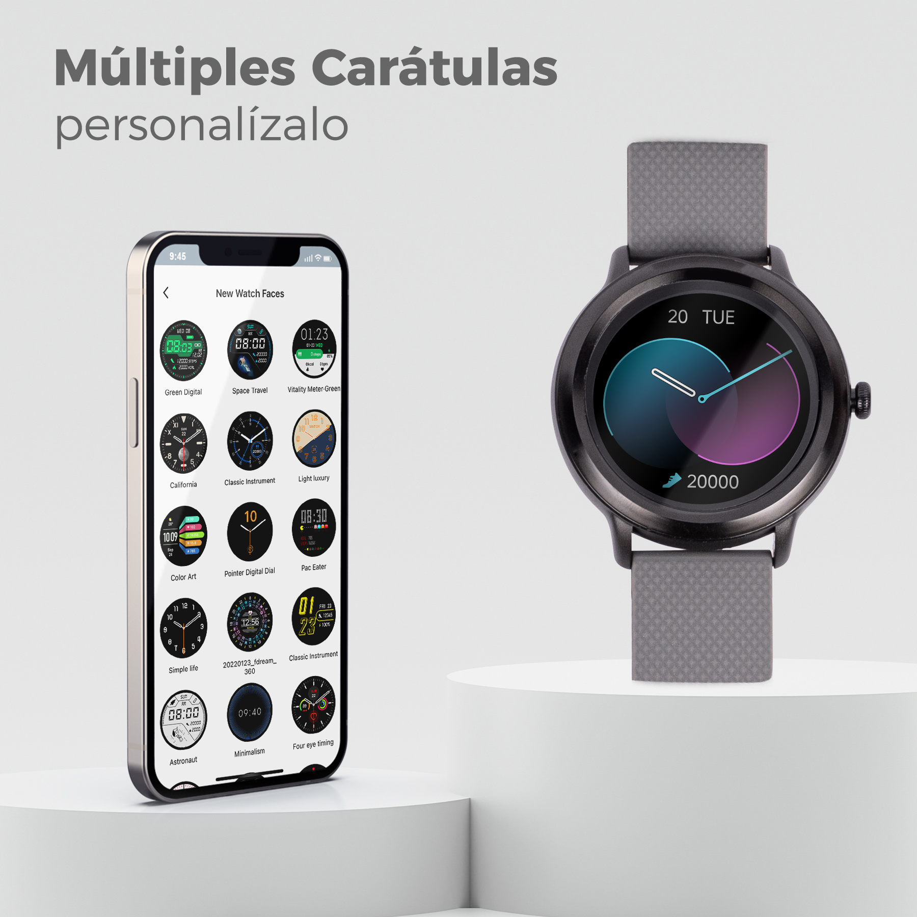 Smartwatch Techzone Casual Contra Salpicaduras Grado Ip 67