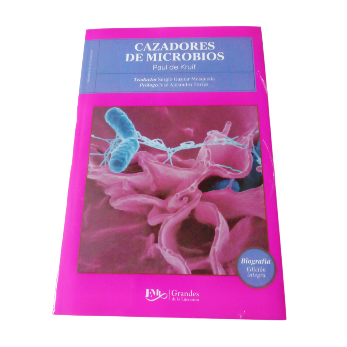 Libro Cazadores De Microbios Biografía Edición Íntegra