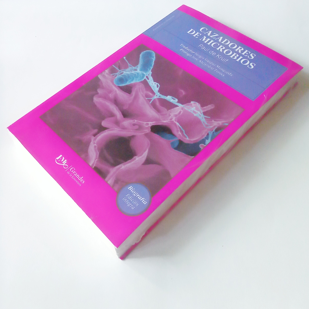 Libro Cazadores De Microbios Biografía Edición Íntegra