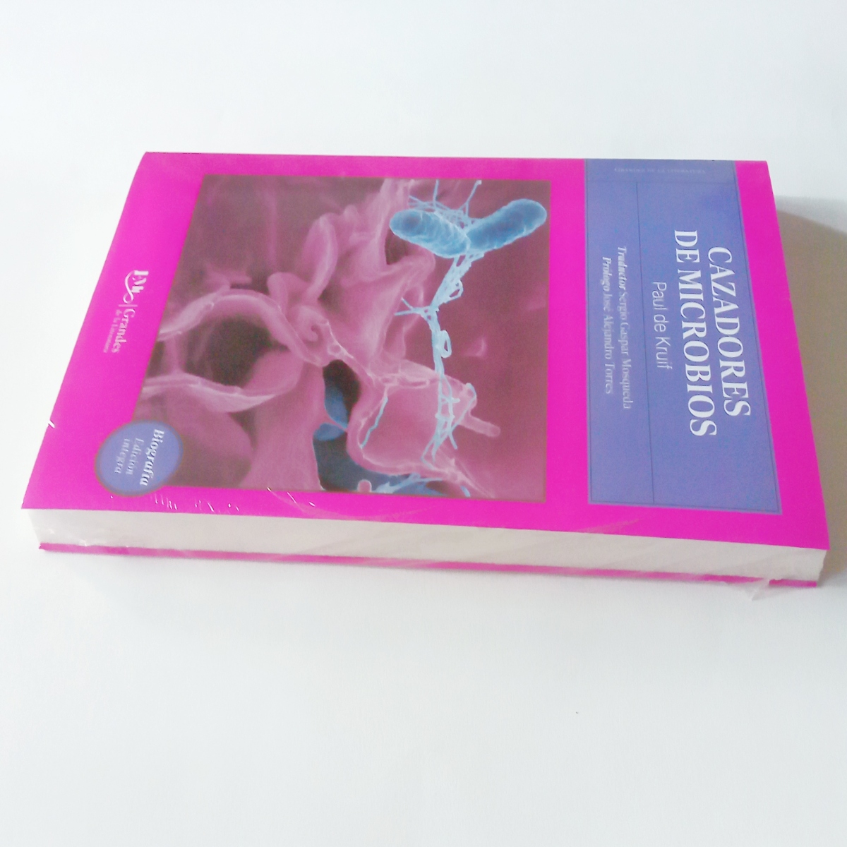 Libro Cazadores De Microbios Biografía Edición Íntegra