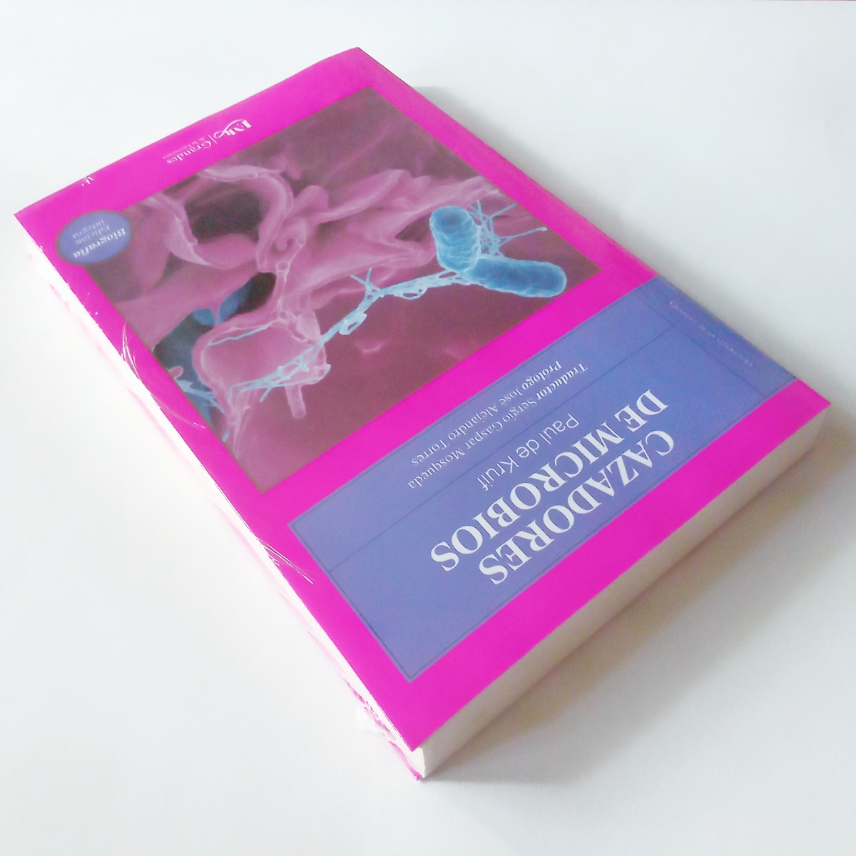 Libro Cazadores De Microbios Biografía Edición Íntegra