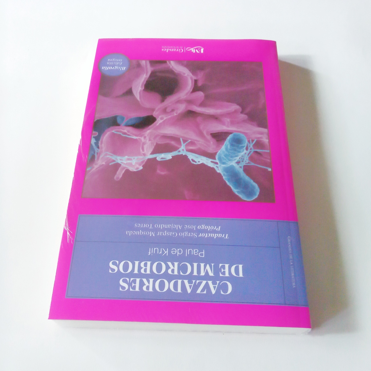 Libro Cazadores De Microbios Biografía Edición Íntegra