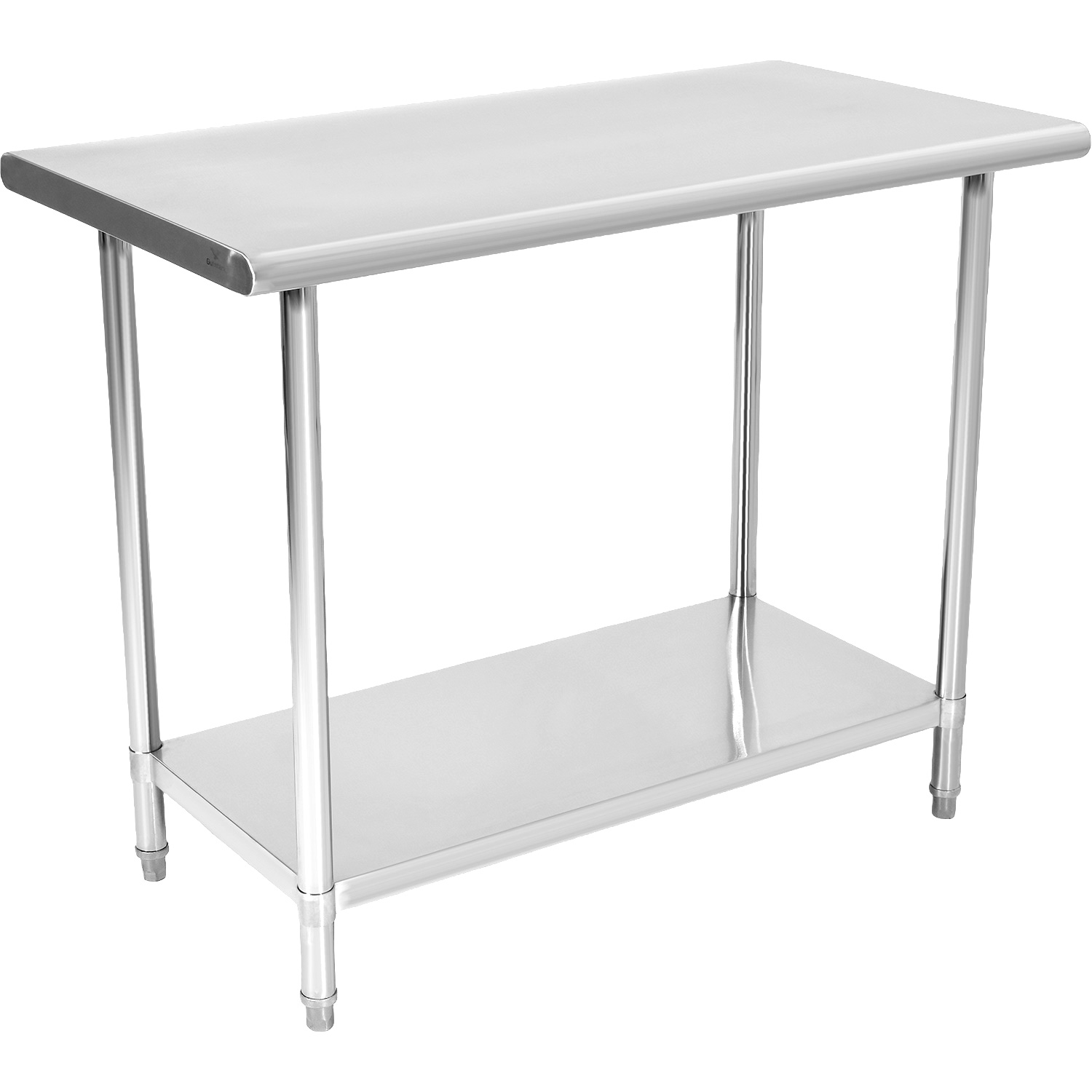 Pata regulable de acero para mesa hasta 110 cm color blanco