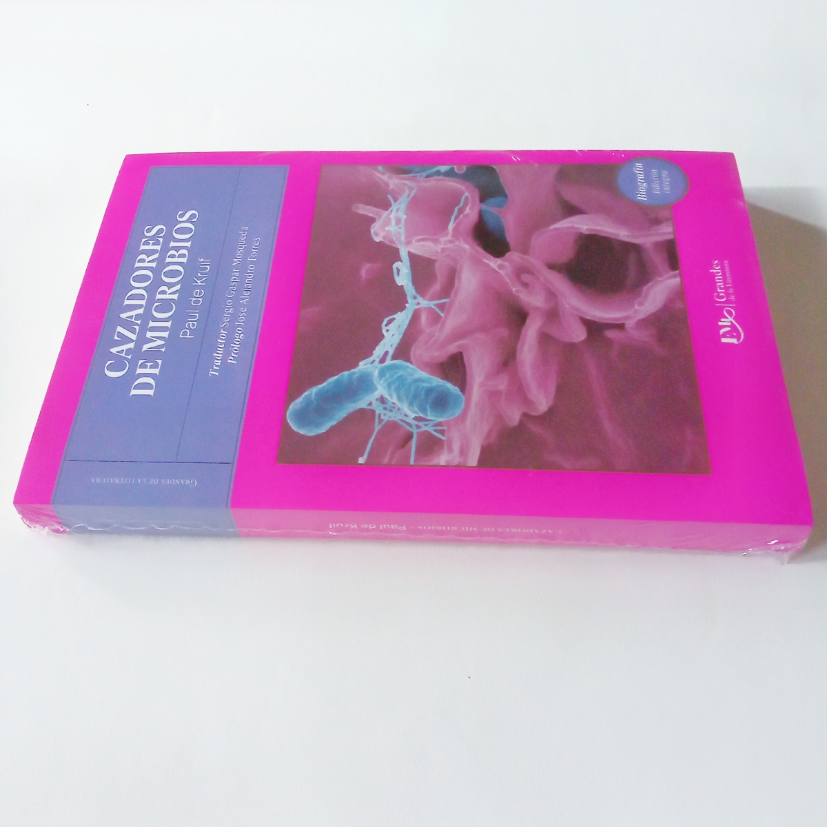 Libro Cazadores De Microbios Biografía Edición Íntegra