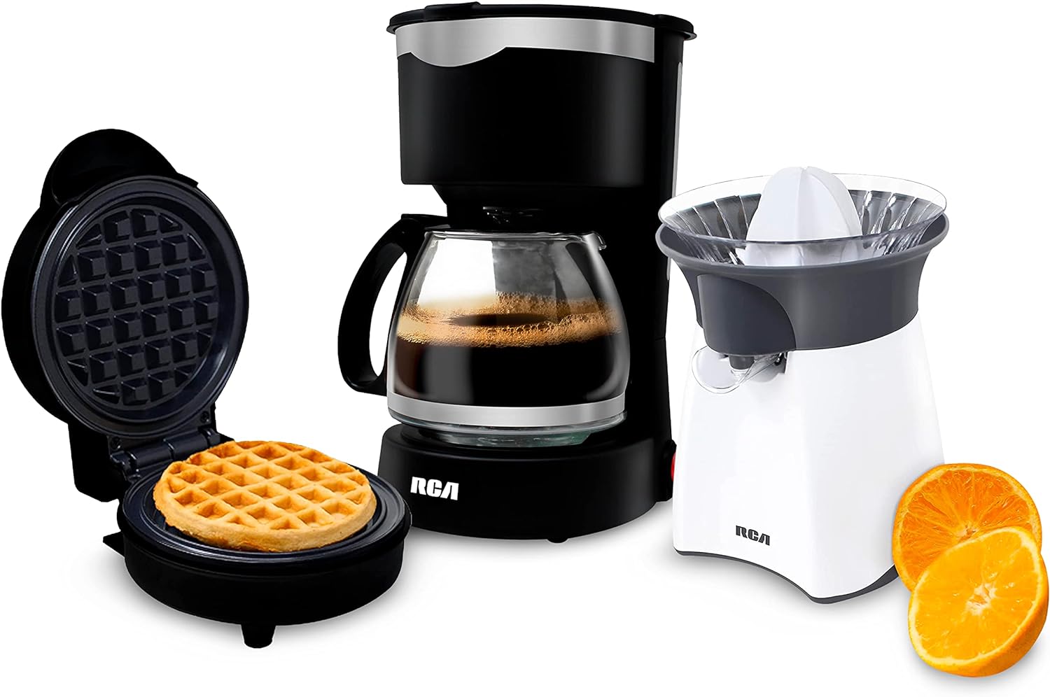 Combo Continental RCA Waflera +Cafetera + Exprimidor RC-CT