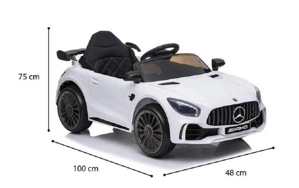 Montable Eléctrico Mercedes Benz Blanco