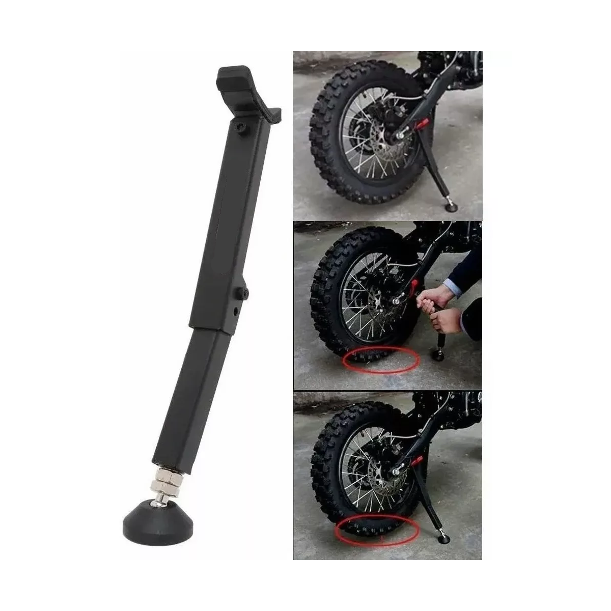 Marco De Soporte De Rueda Trasera De Moto Plegable