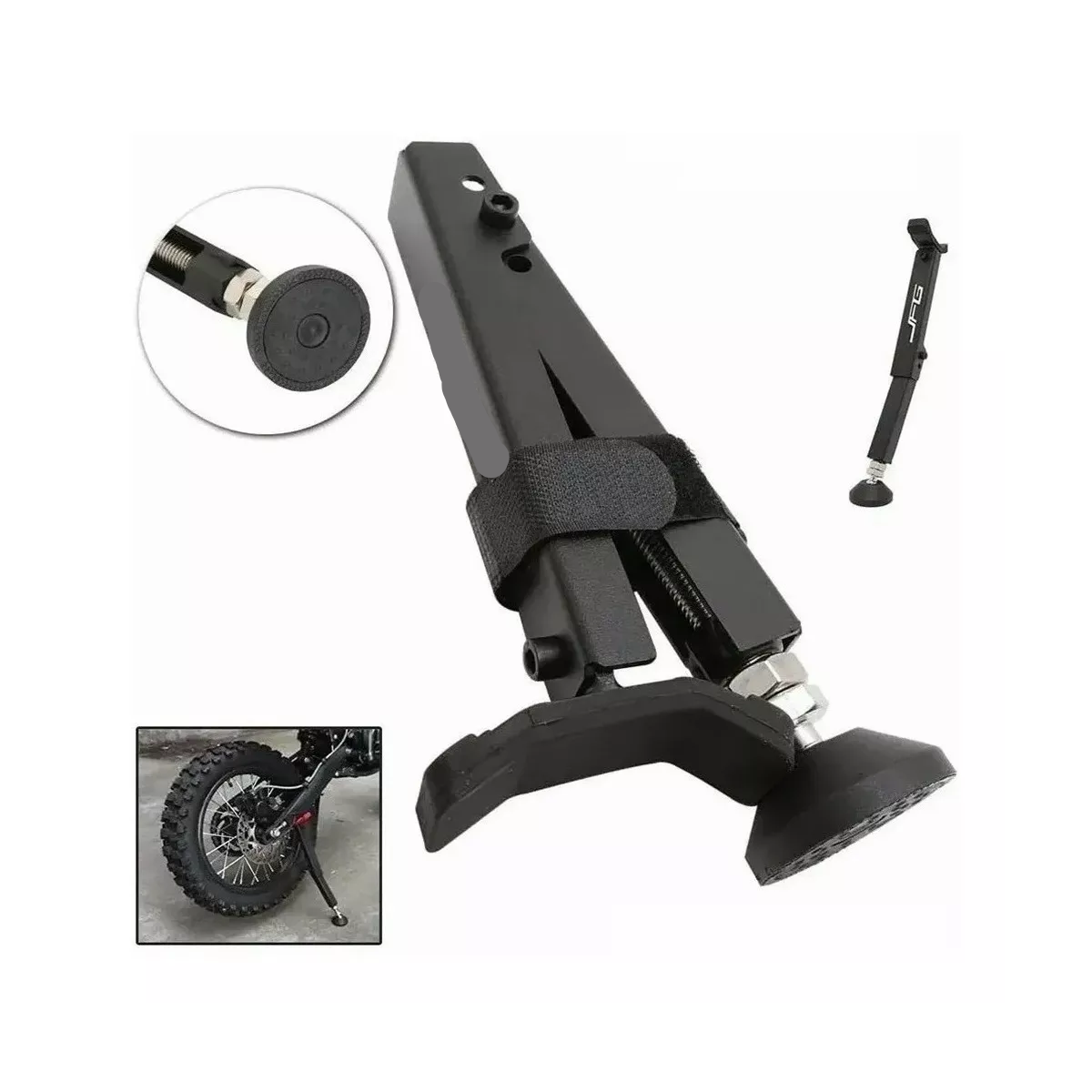 Marco De Soporte De Rueda Trasera De Moto Plegable